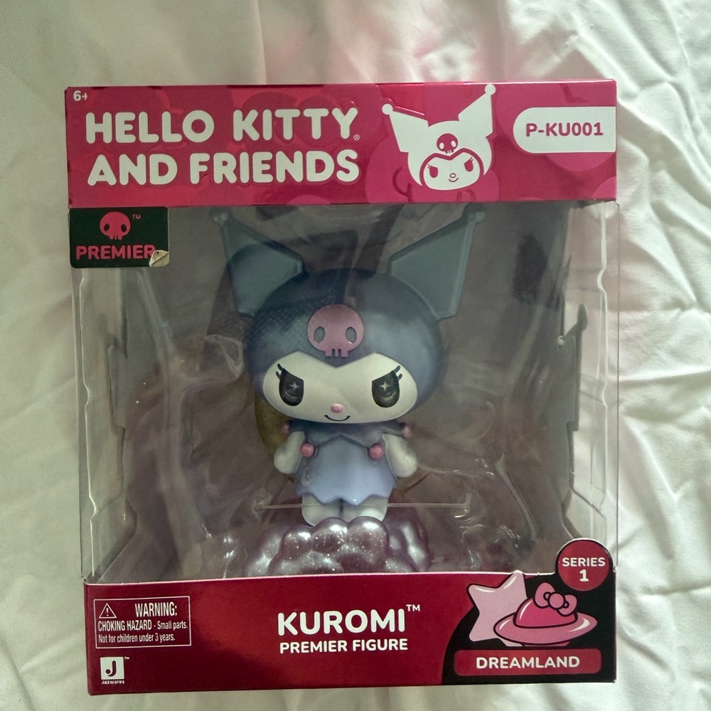 Premier Kuromi Figure in Blue and Pink